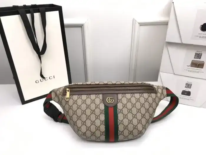 Elevate your style with the GUCCI GG Belt Bag, a perfect blend of luxury and practicality. Embrace elegance every day! 💖✨👜 https://tinyurl.com/2armjhrd
