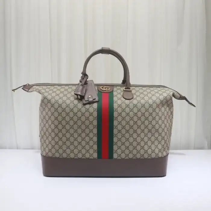 Elevate your style with the timeless elegance of a Gucci Duffel bag. Perfect for every adventure! 🌟👜✨ Enjoy every moment! 💖 https://tinyurl.com/2ag5r9fl