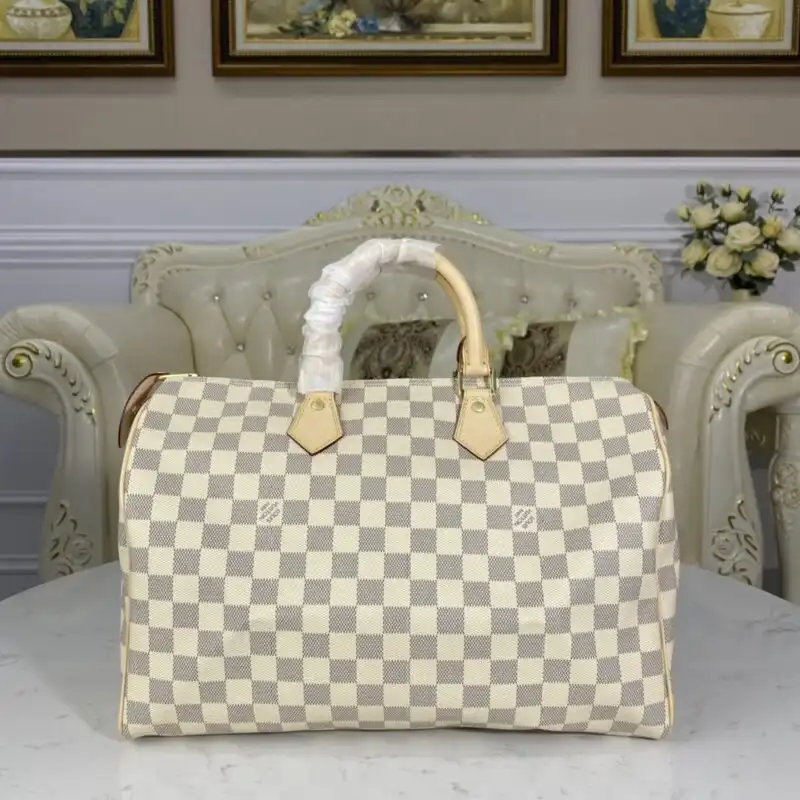 Discover the elegance of the Louis Vuitton Speedy White Grid—a timeless companion for your journeys. 🌟✨ Elevate your style gently. 💖👜 https://tinyurl.com/2ave9bza