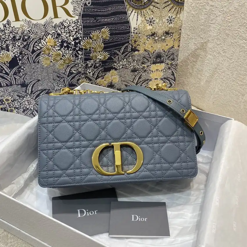Discover the elegance of the Dior Caro Bag in soothing blue. A perfect blend of style and grace awaits you! 💙✨👜 https://tinyurl.com/22mlwf65