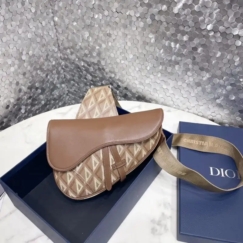 Discover the timeless elegance of the Dior Saddle Bag in warm brown. Perfectly crafted for your everyday adventures. 🌟👜✨ https://tinyurl.com/24lqhq27