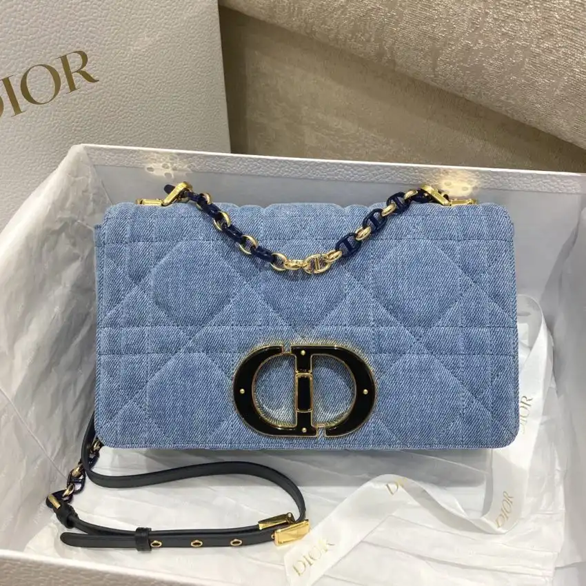 Discover the elegance of the Dior Caro Bag in Denim Blue 🌟✨, a perfect blend of style and charm for any occasion! 💖👜 https://tinyurl.com/2xl8c5ru