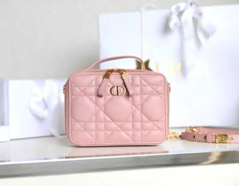 Discover the enchanting Dior Caro Box Bag in soft pink, a perfect blend of elegance and charm for your lovely collection. 🌸💖✨ https://tinyurl.com/25jloo9y