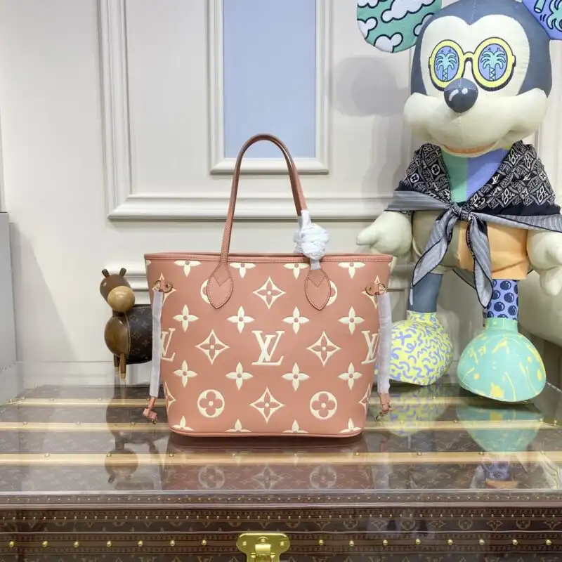 Introducing the lovely Louis Vuitton Neverfull MM in soft pink! 🌸 A versatile companion for your daily adventures. 💖✨ Enjoy elegance and style! https://tinyurl.com/2asmhr8n