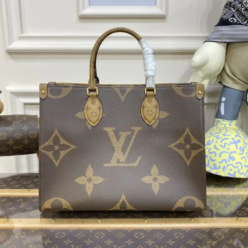 Discover the elegance of the Louis Vuitton OnTheGo Brown Canvas. Perfect for every occasion, it adds a touch of luxury to your day. ✨👜💕 https://tinyurl.com/2ynbphvr