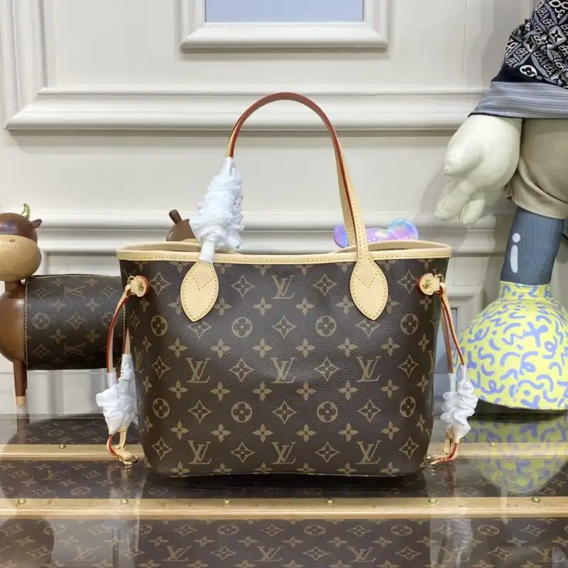 Discover the elegance of the Louis Vuitton Neverfull MM in classic brown. A timeless companion for your everyday adventures! 🌟👜✨ https://tinyurl.com/24srftq6