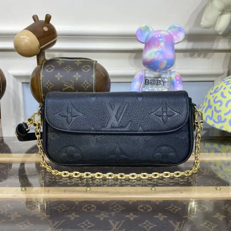 Discover elegance with the Louis Vuitton Wallet on Chain in Ivy Black. A perfect blend of style and functionality. 🌿✨👜 https://tinyurl.com/2xmccheq