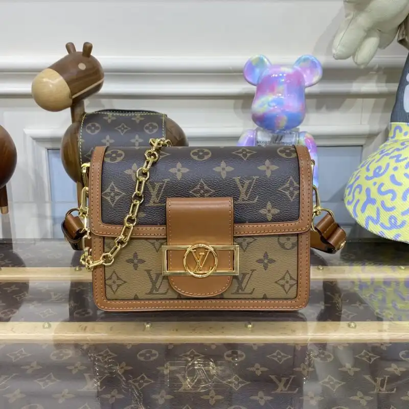 Discover the elegance of the Louis Vuitton Dauphine Mini Brown. A charming companion for your adventures, blending style and grace effortlessly. 🌟💖✨ https://tinyurl.com/252p87wo