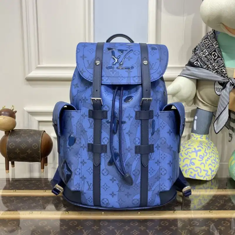 Discover the elegance of the Louis Vuitton Christopher Backpack in serene blue. Perfect for every adventure, it’s both stylish and versatile! 💙🎒✨ https://tinyurl.com/2cp8hxqf