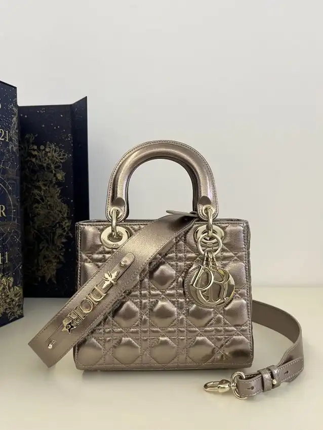 Embrace elegance with the Lady Dior Golden Metallic ABC ✨🌟 A timeless treasure that adds a touch of luxury to every moment. 💖👜 https://tinyurl.com/24u8ajwx