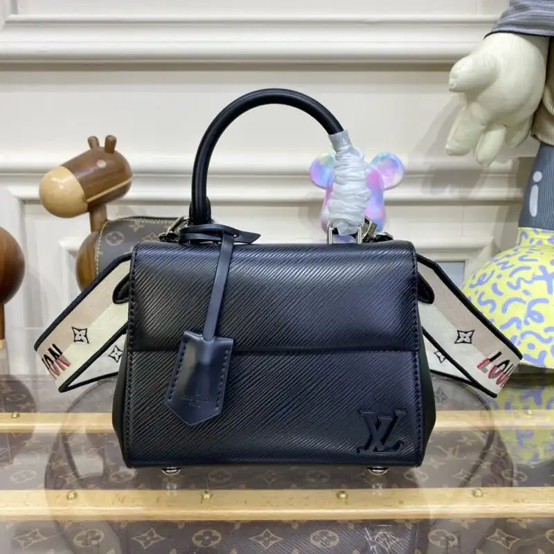 Discover the timeless elegance of the Louis Vuitton Cluny Mini in classic black. Perfect for any occasion. 🌟👜✨ https://tinyurl.com/2xkwjfmr