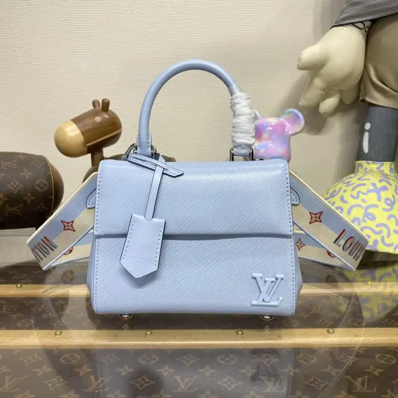 Discover the elegance of the Louis Vuitton Cluny Mini in serene sky blue. Perfect for adding a touch of charm to any outfit! 🌤️💙✨ https://tinyurl.com/2aagtybq