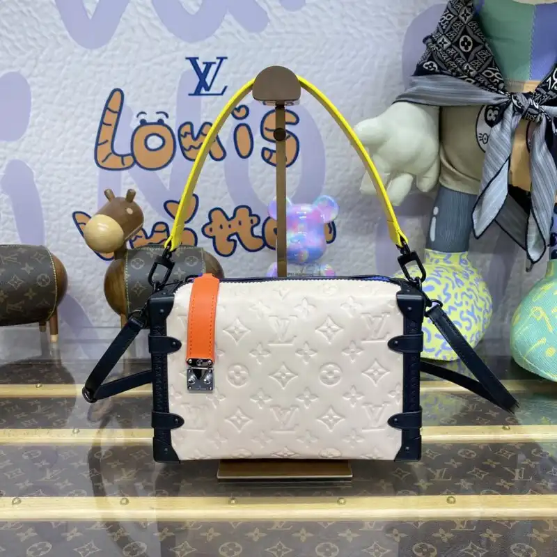 Discover the elegance of the Louis Vuitton Side Trunk in white, a timeless piece that adds grace to your collection. ✨👜💕 https://tinyurl.com/26gdnqh2