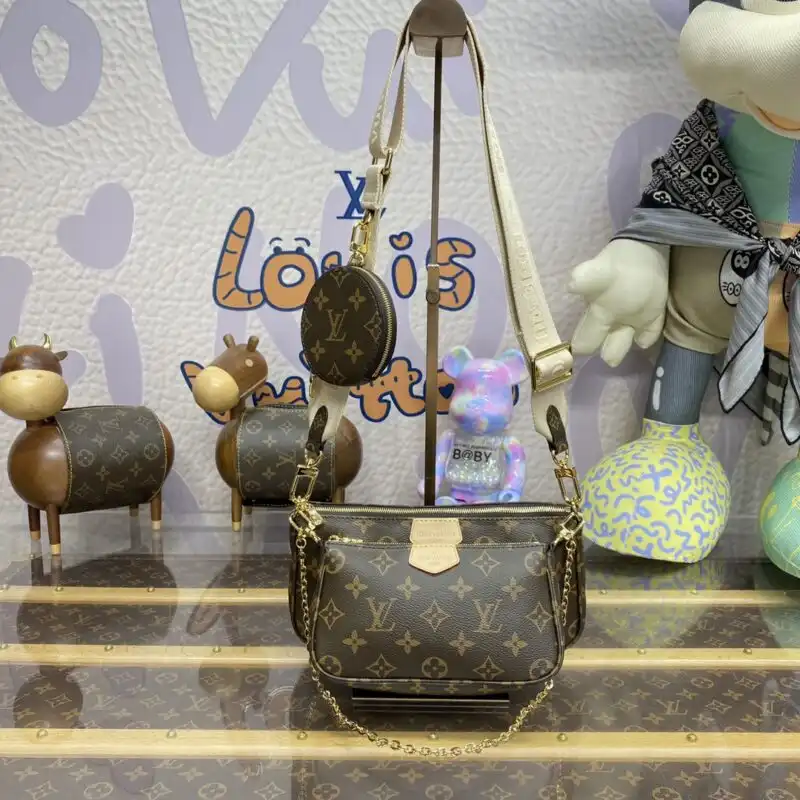 Elevate your style with the Louis Vuitton Multi Pochette Triple Bag. A perfect blend of elegance and versatility for every occasion! ✨👜💕 https://tinyurl.com/28j5jn8l
