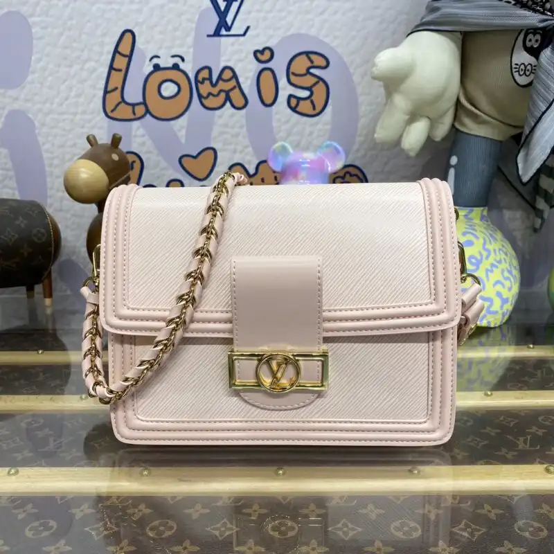 Discover the charm of the Louis Vuitton Dauphine Mini in soft pink 🌸✨—a perfect blend of elegance and playful femininity. 💖🌼 https://tinyurl.com/2yj3lloe