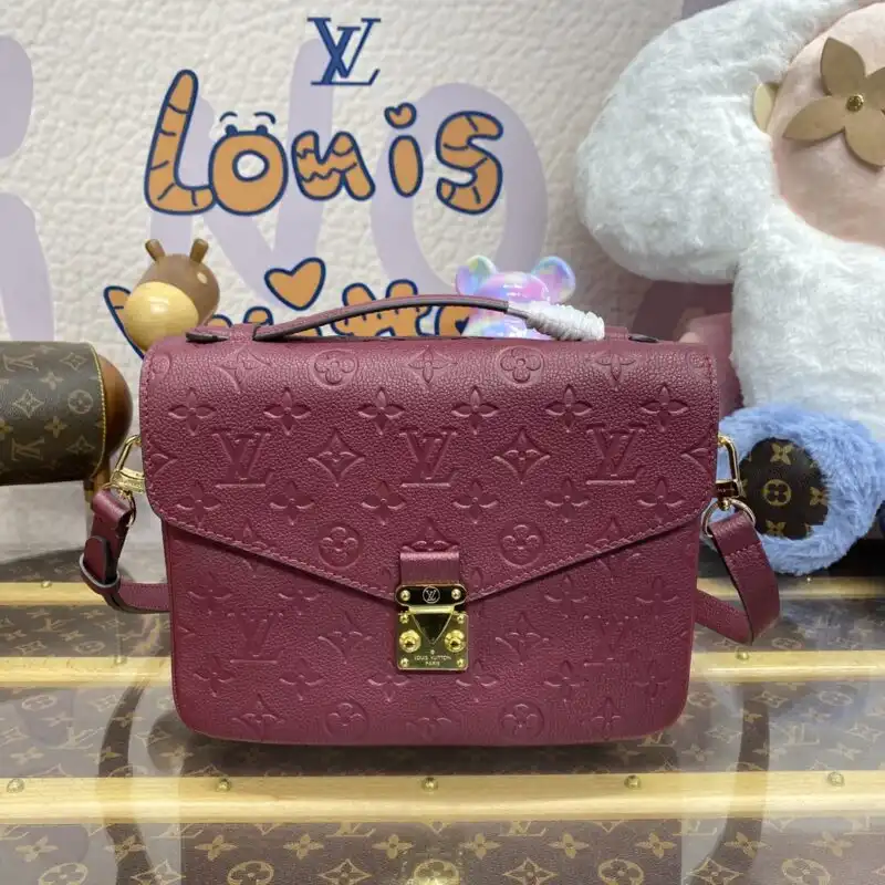 Discover timeless elegance with the Louis Vuitton Pochette Metis in Bordeaux. A perfect blend of luxury and style for every occasion. 💖✨👜 https://tinyurl.com/25nrqg6w