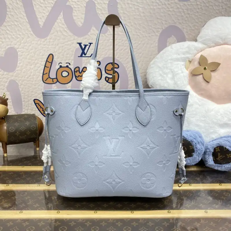 Discover elegance with the Louis Vuitton Neverfull MM in soothing Sky Blue. Perfect for every occasion, it’s a timeless companion! 🌟💖👜 https://tinyurl.com/2df5wcdd