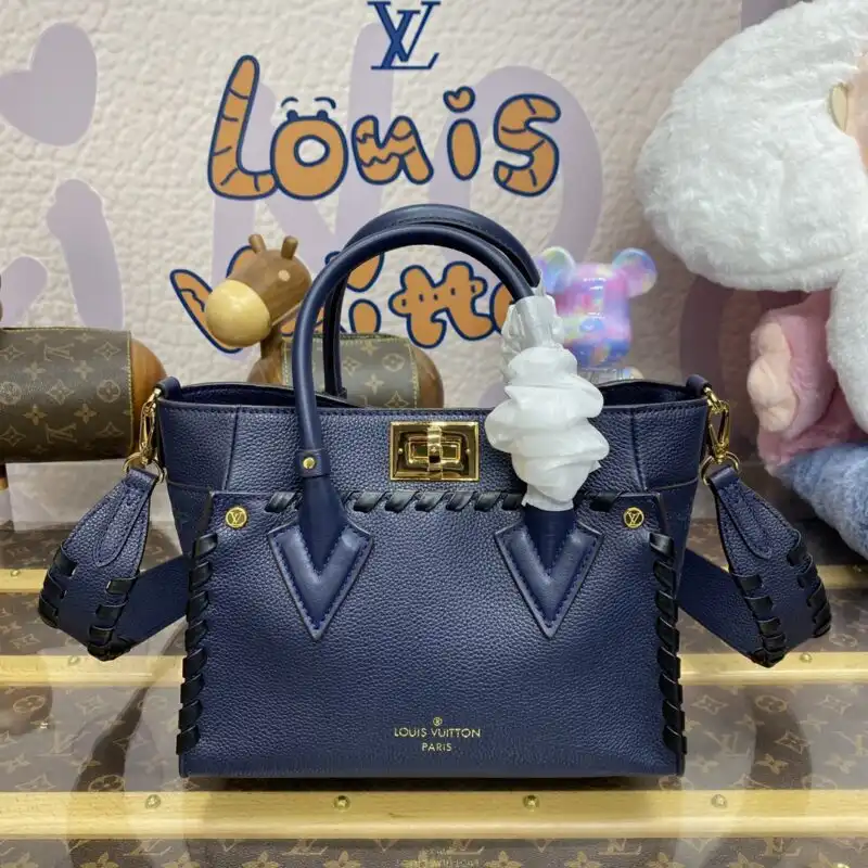 Discover the elegance of the Louis Vuitton On My Side PM in dark blue. A perfect blend of style and compassion. 💙✨👜 https://tinyurl.com/2ytfjf8g