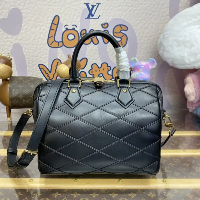 Discover elegance with the Louis Vuitton Speedy Bandouliere 25 Full Black. A timeless accessory for every moment. 🌟👜✨ https://tinyurl.com/28nc7dgo