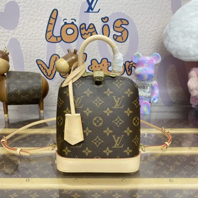 Discover timeless elegance with the Louis Vuitton Alma Backpack. Perfect for every occasion, it embraces your journey with style and grace. ✨👜❤️ https://tinyurl.com/29v5mqmk
