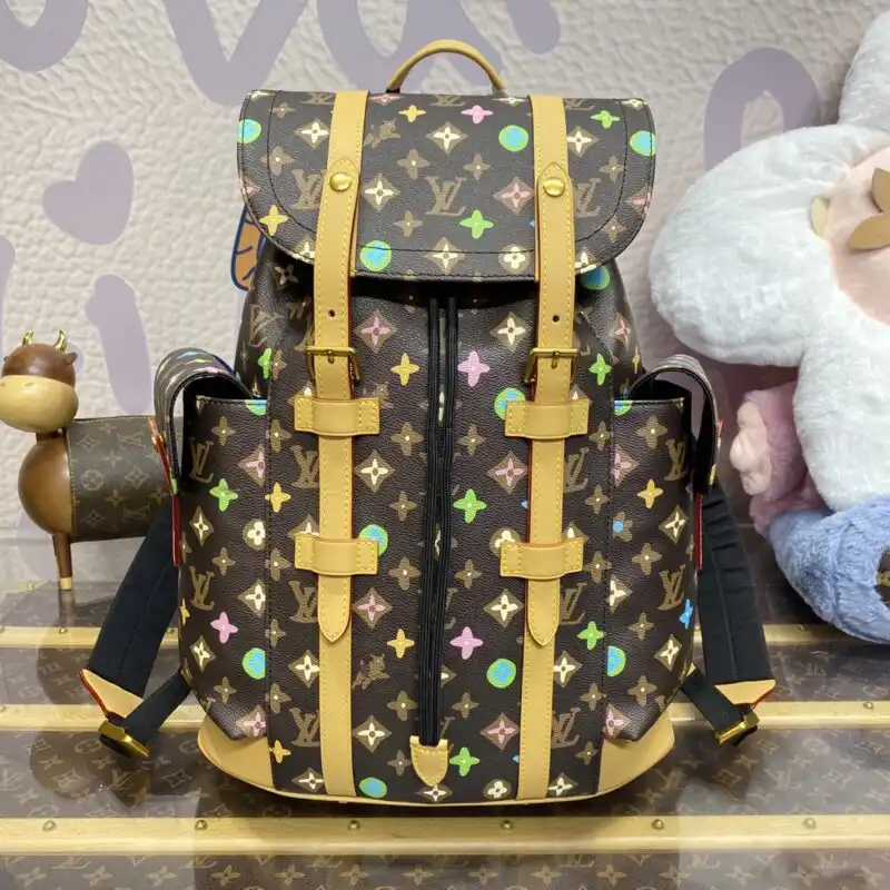 Discover the timeless elegance of the Louis Vuitton Christopher Backpack Classic. Perfect for every journey, it embraces style and comfort. ✨🎒💖 https://tinyurl.com/2yoffcjh