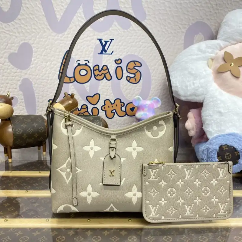 Embrace elegance with the Louis Vuitton Carry All in timeless beige. Perfect for every occasion, it’s a gentle touch of luxury. 🌟👜✨ https://tinyurl.com/22euk7ux