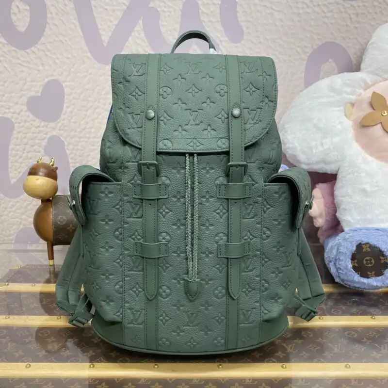 Elevate your style with the Louis Vuitton Christopher Backpack in soothing green. Perfect for every adventure, it’s a gentle embrace for your essentials. 🌿👜✨ https://tinyurl.com/2ay32xym