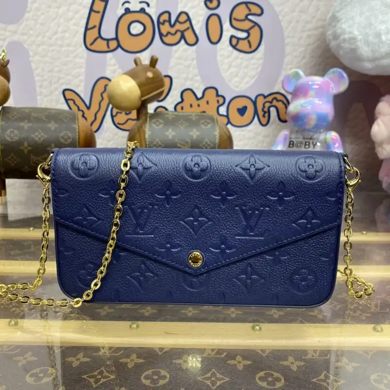 Introducing the Louis Vuitton Félicie Pochette in dark blue—a perfect blend of elegance and functionality. Embrace luxury with every moment! 💖✨👜 https://tinyurl.com/2755e74t