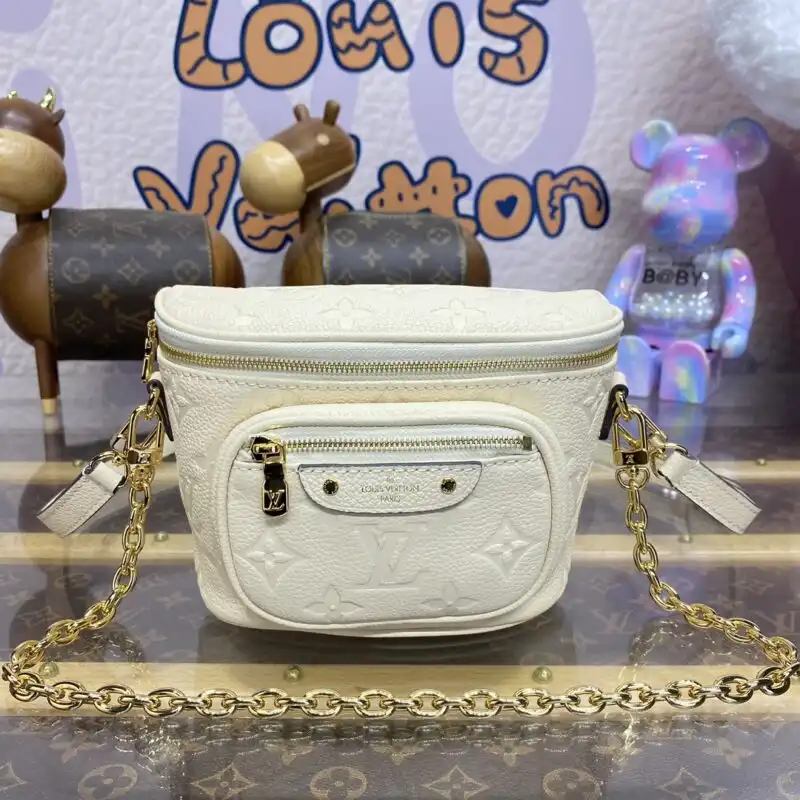 Discover the elegance of the Louis Vuitton Bumbag Mini in white. Perfect for style and convenience, it’s a must-have! ✨👜💕 https://tinyurl.com/23dgebxe