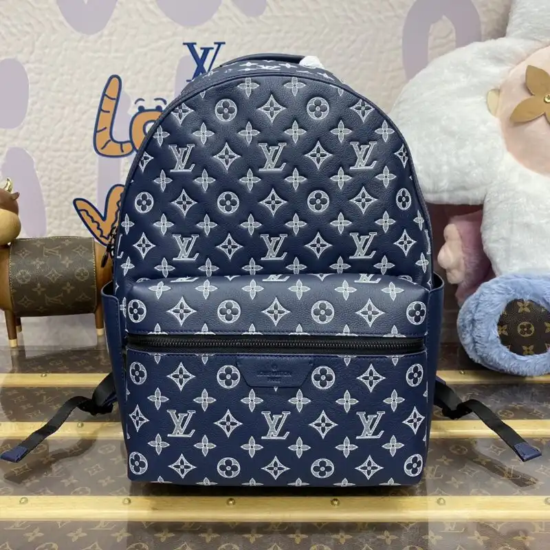 Discover effortless elegance with the Louis Vuitton Discovery Backpack in serene blue. Perfect for your adventures, blending style and functionality. 💙✨🎒 https://tinyurl.com/22scbj3s