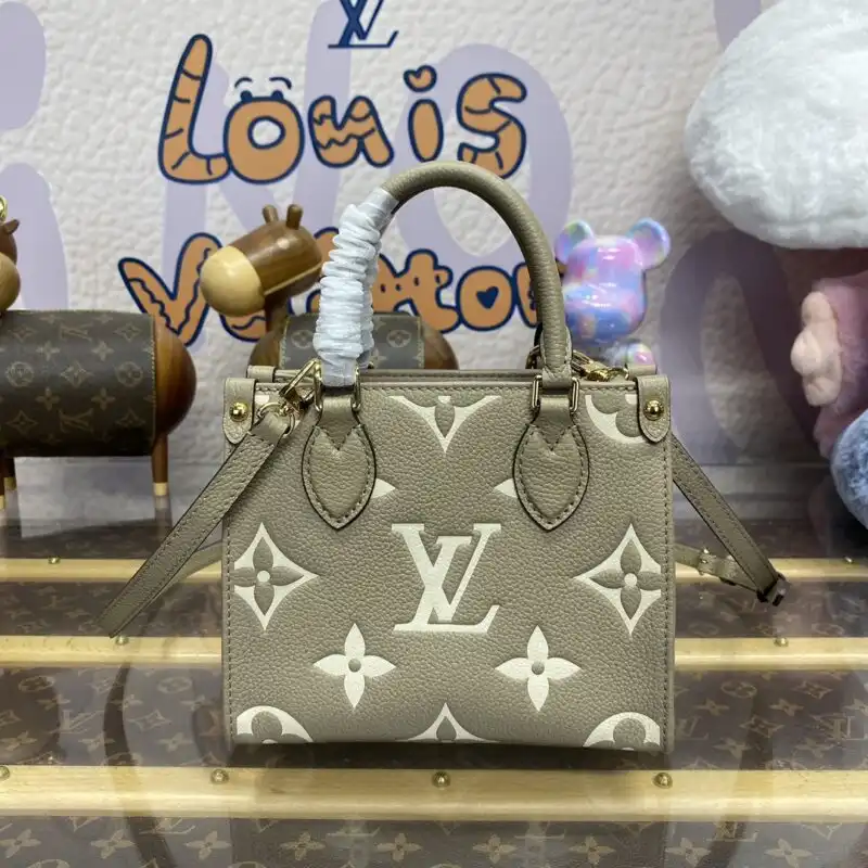 Discover the elegance of the Louis Vuitton OnTheGo BB in soft beige 🌸✨—perfect for adding a touch of luxury to every day! 👜💕 https://tinyurl.com/2d7gxztk