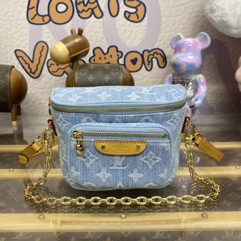 Discover the charm of the Louis Vuitton Bumbag Mini Denim—a perfect blend of style and practicality for your everyday adventures! 💖✨👜 https://tinyurl.com/26ccw8zf