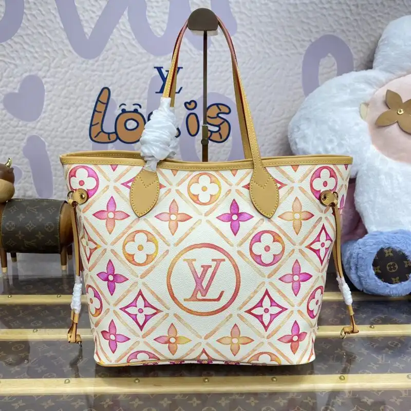 Discover the elegance of the Louis Vuitton Neverfull MM in vibrant orange. A perfect blend of style and versatility! 🌟👜✨ https://tinyurl.com/283o5h3b