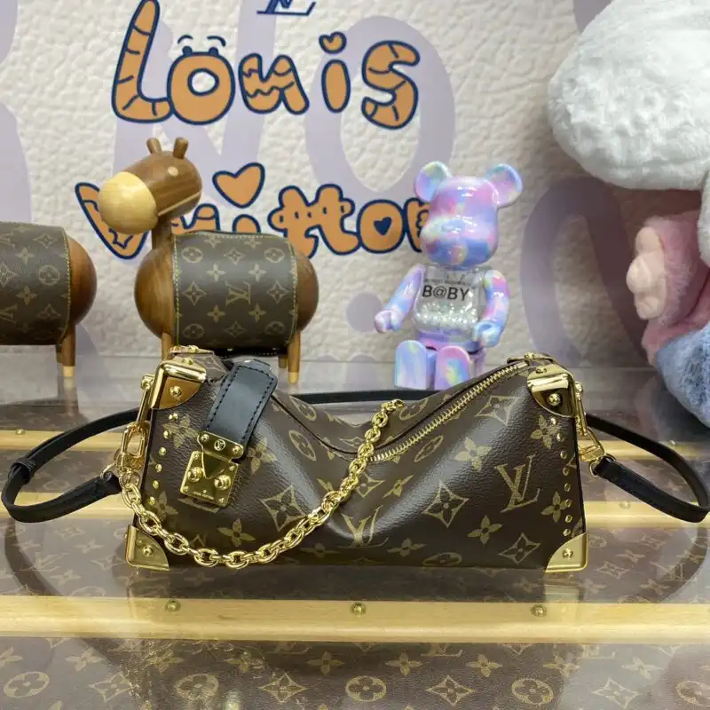 Discover the elegance of the Louis Vuitton Slim Trunk in rich brown. Perfect for your adventures, it blends style with practicality. ✨👜💖 https://tinyurl.com/27r7ublx