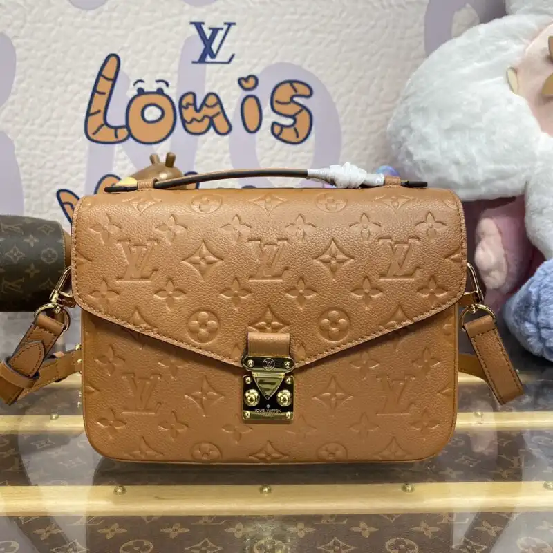 Discover the elegant Louis Vuitton Pochette Metis in rich brown. Perfect for any occasion, it’s a timeless companion. 🌟💖👜 https://tinyurl.com/2da8kwlv