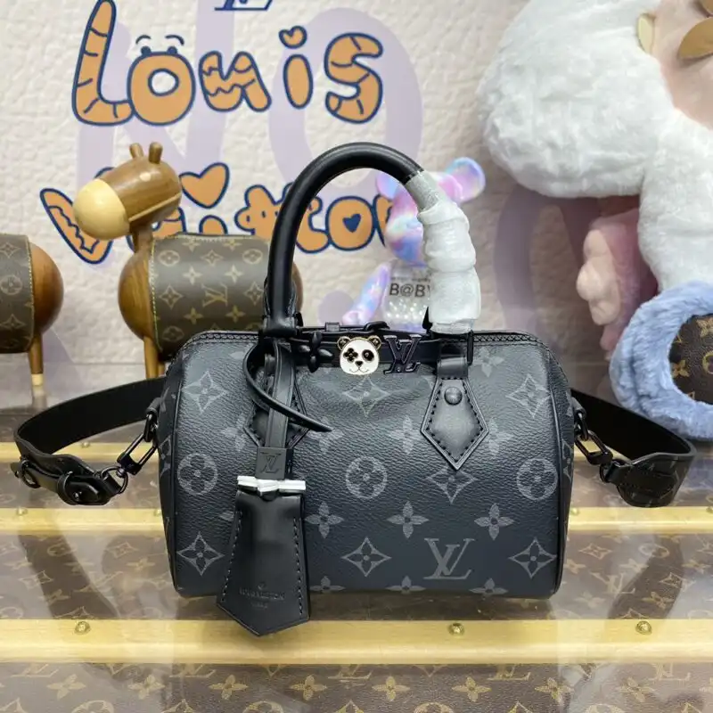 Discover the timeless elegance of the Louis Vuitton Speedy 18 in classic black. A perfect companion for your stylish adventures! 👜✨❤️ https://tinyurl.com/2b9rl7az