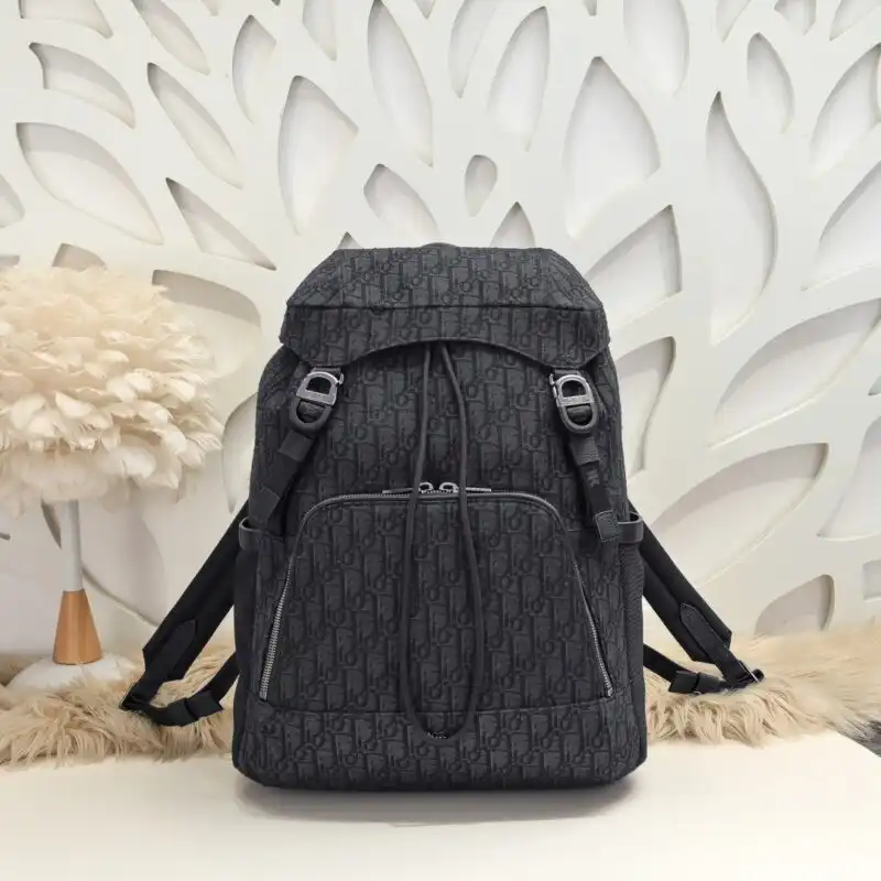 Discover the elegance of the Dior 8 Backpack with Flap in timeless black. A perfect blend of style and practicality! 🖤✨🎒 https://tinyurl.com/26wkamjq
