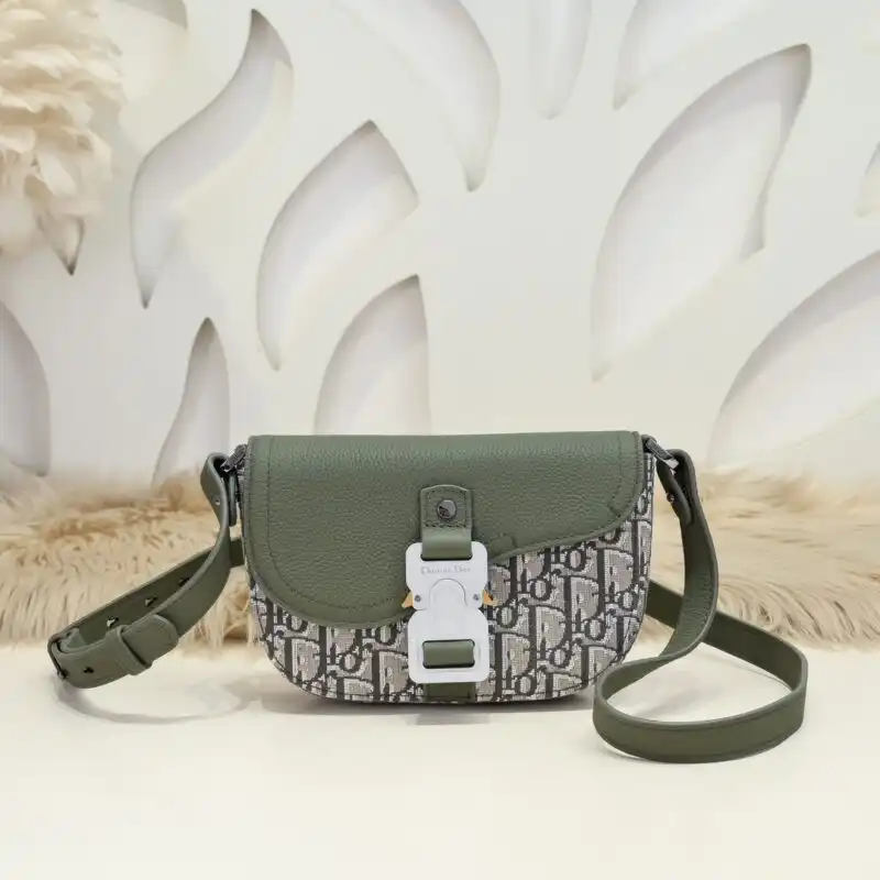 Embrace elegance with the Dior Saddle Messenger Bag in khaki. A perfect blend of style and functionality for your everyday adventures! 🌟👜✨ https://tinyurl.com/279tj7xw