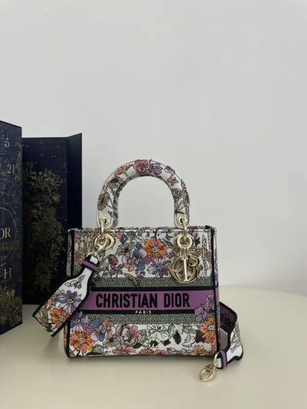 Embrace elegance with the Lady Dior D-Lite in Purple Flowers 🌸💜—a perfect blend of beauty and sophistication for every occasion. ✨👜 https://tinyurl.com/223r6s23