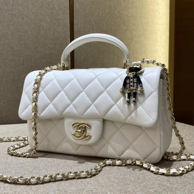 Introducing the enchanting CHANEL CF 20 cm Lion in a serene white hue. A timeless treasure for your elegant collection. 🦁✨💖 https://tinyurl.com/2a9wkbh4