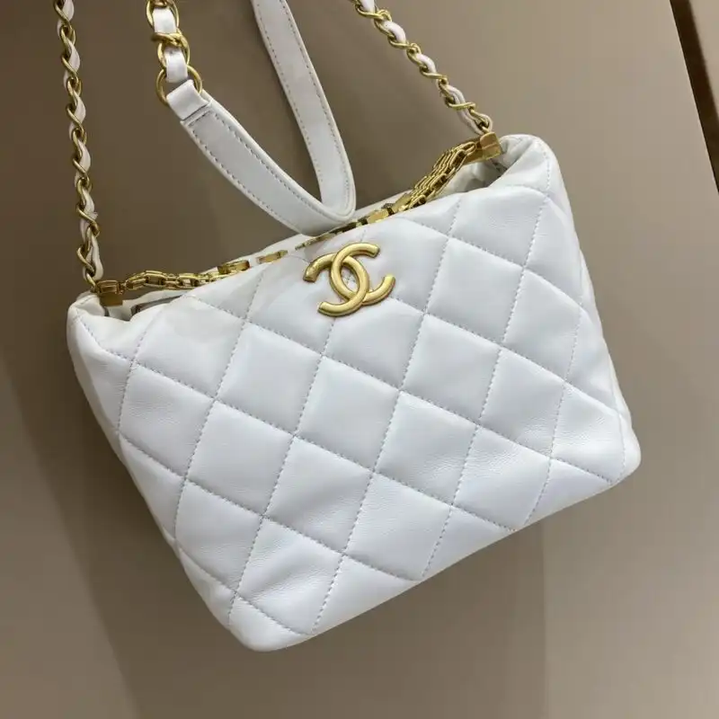 Discover the elegance of the CHANEL 22s Rhinestone Hobo in radiant white. 🌟 A perfect blend of style and grace! 👜✨ https://tinyurl.com/2c3ms33w