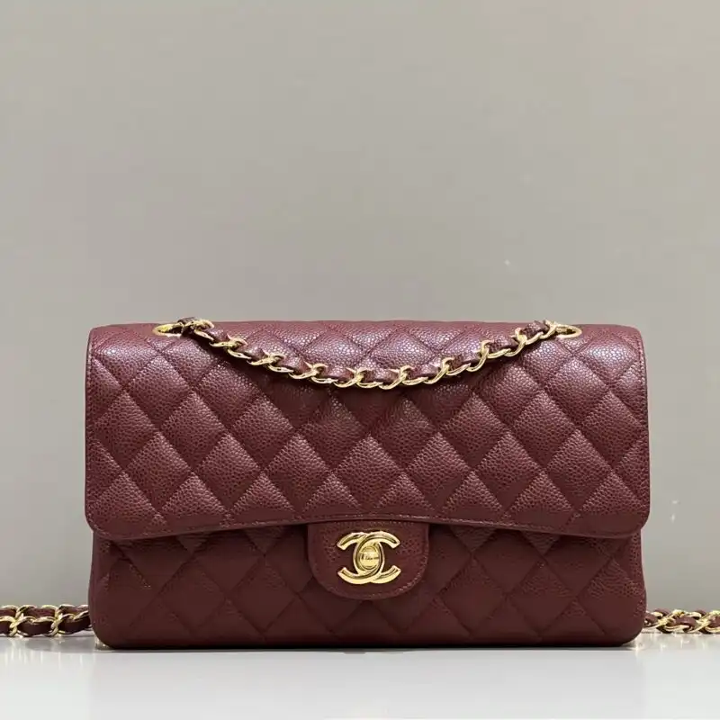 Introducing the timeless CHANEL Classic Flap 25cm in radiant red. A perfect blend of elegance and charm for your collection! ❤️✨ https://tinyurl.com/2558eqtg