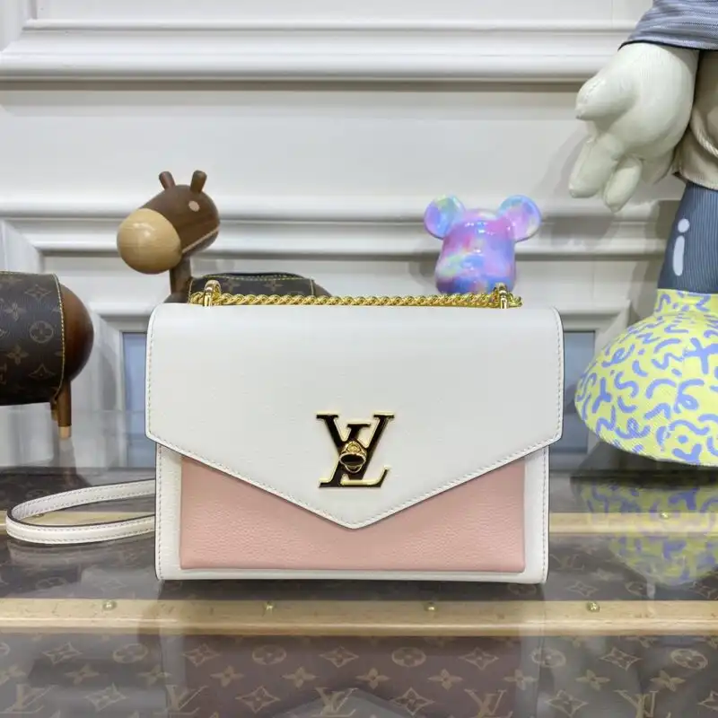 Discover the elegance of Louis Vuitton My Lock White, where timeless style meets gentle sophistication. Embrace luxury with every detail. ✨💖👜 https://tinyurl.com/2dgbbtda