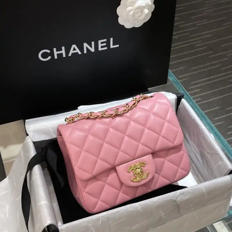 Discover the timeless elegance of the CHANEL Classic Flap in soft pink. A perfect companion for your cherished moments. 💖✨👜 https://tinyurl.com/24bg666m