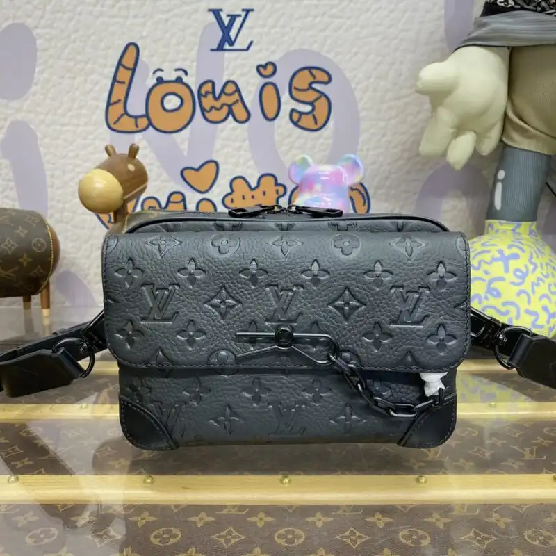 Elevate your style with the Louis Vuitton Steamer Messenger in elegant black. Timeless design meets everyday practicality. 🌟👜✨ https://tinyurl.com/2c8d9rt5