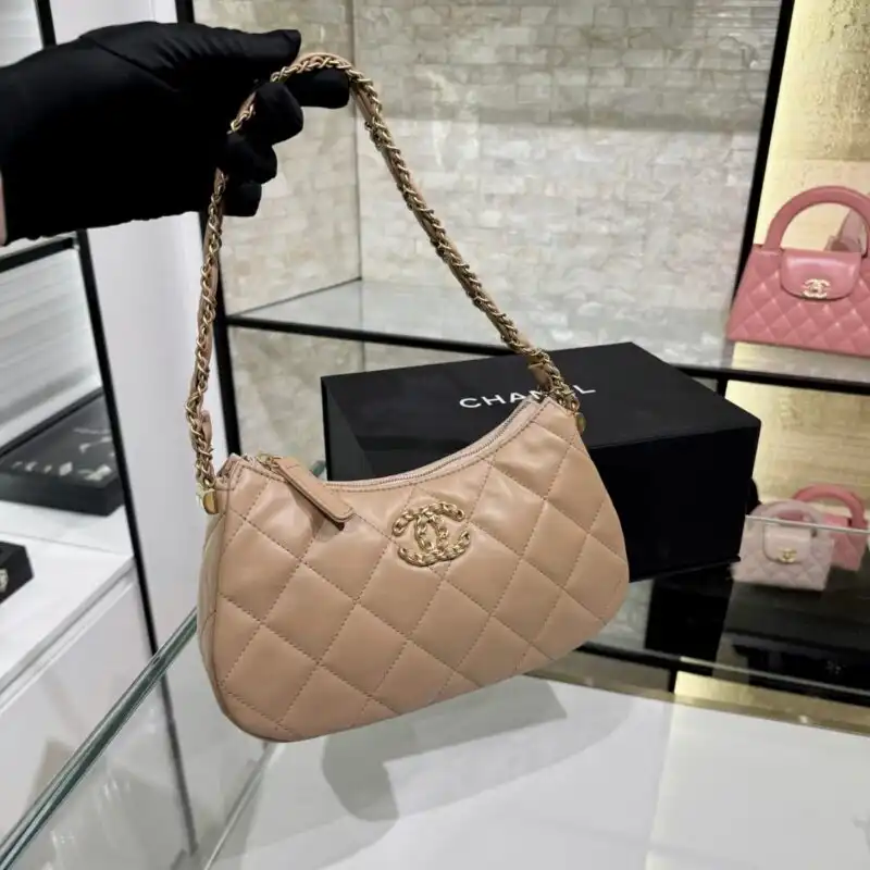 Discover the elegance of the CHANEL 23k Large Caramel. A timeless beauty that warms the heart and elevates your style. ✨💖👜 https://tinyurl.com/27ac8z5b