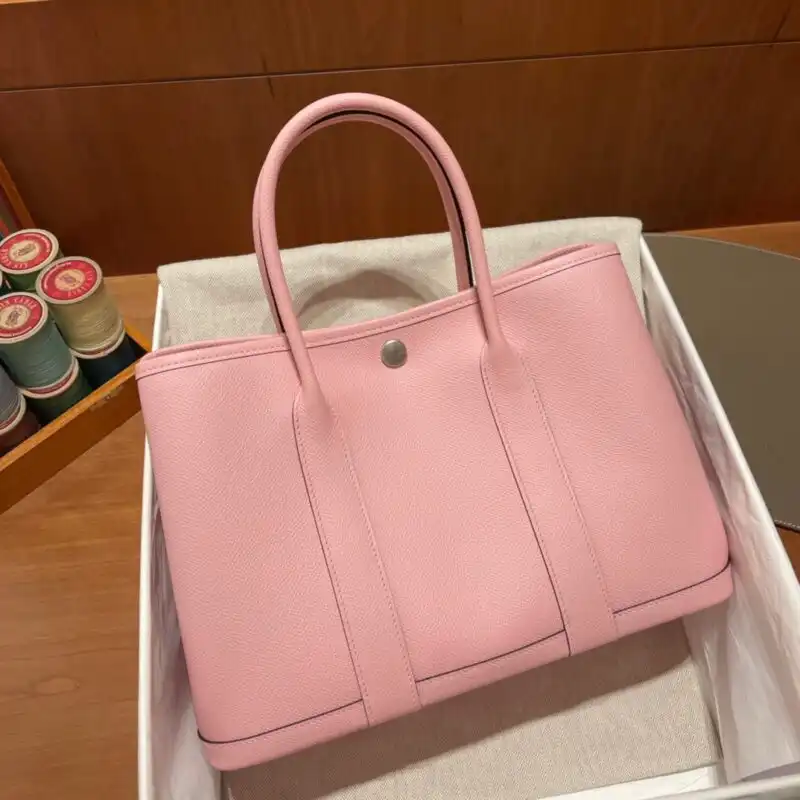 Introducing the exquisite Hermes Garden Party 30cm in a soft rose hue 🌸✨ Perfect for elevating your style with grace and charm. 👜💕 https://tinyurl.com/236taxh6