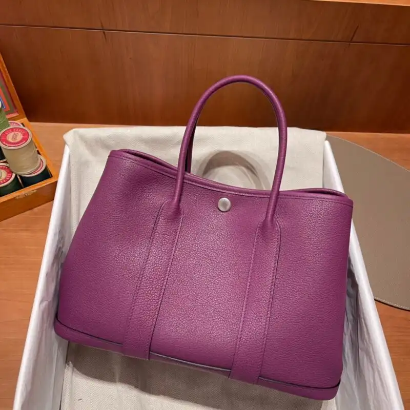 Discover the elegance of the Hermes Garden Party 30cm in lovely purple. A perfect blend of style and grace! 🌸💜✨ https://tinyurl.com/29rozwts