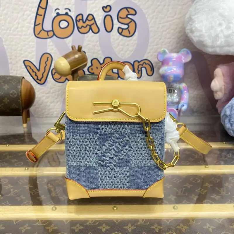 Discover the elegance of the Louis Vuitton Nano Steamer Denim, where luxury meets practicality. Elevate your style effortlessly! ✨💖👖 https://tinyurl.com/29nsma38
