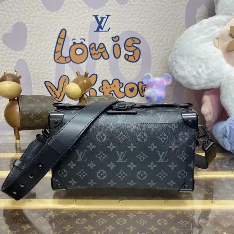 Discover elegance with the Louis Vuitton Soul Trunk East West Black. A blend of style and sophistication for every occasion. ✨👜❤️ https://tinyurl.com/27h648xt